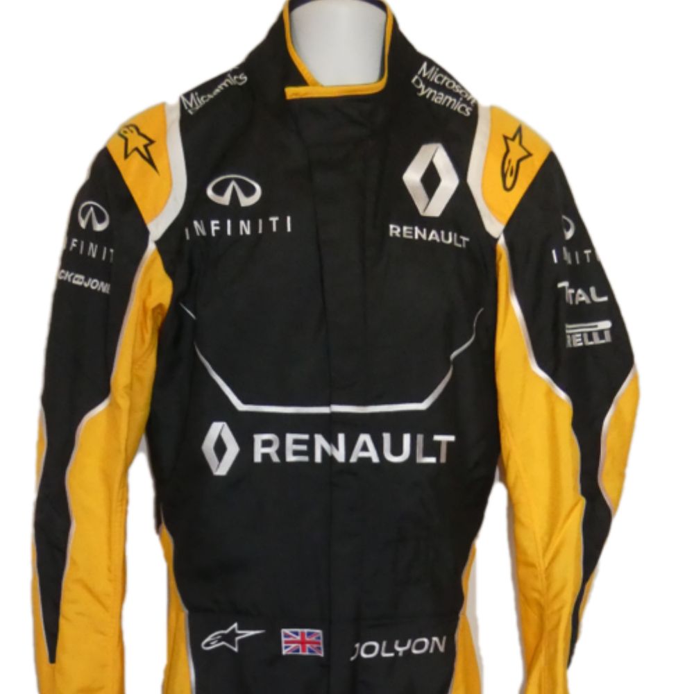 Renault F1 Team 2016 Formel 1 Rennanzug Replik (Formel 1 Jolyon Palmer)