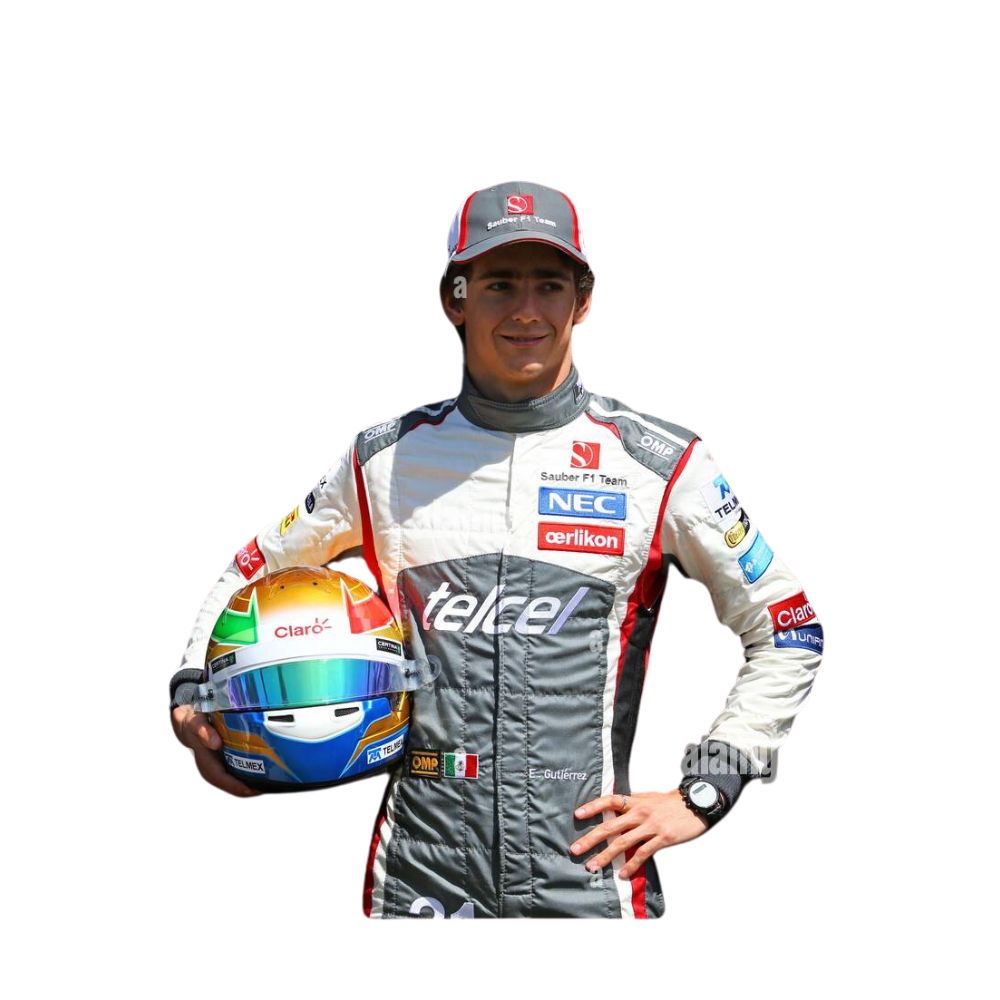 Stake F1 Team Kick Sauber Formel-1-Rennanzug-Replik 2014 (Esteban Gutiérrez)