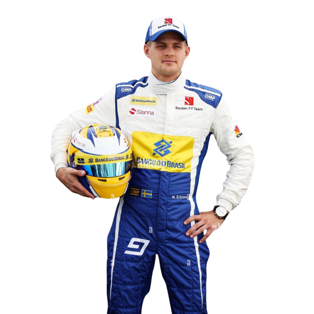 Stake F1 Team Kick Sauber Formel-1-Rennanzug-Replik 2016 (Formel 1 Marcus Ericsson)