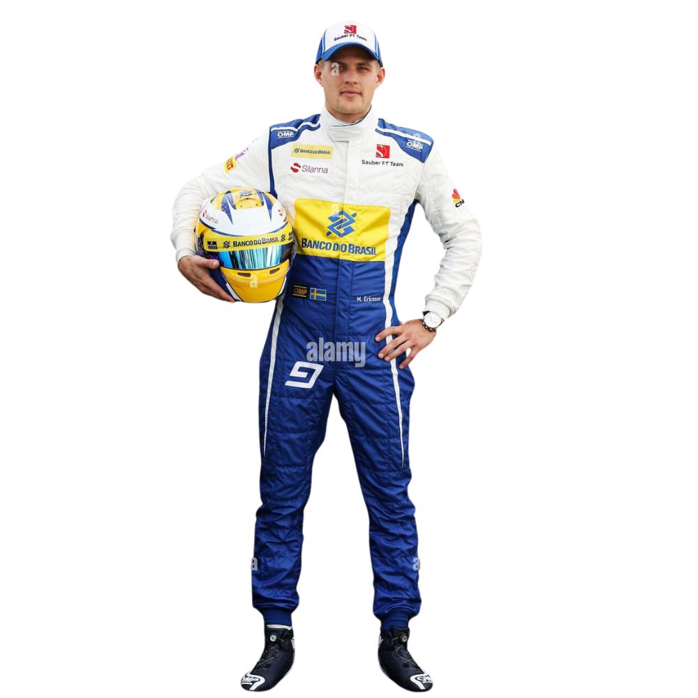 Stake F1 Team Kick Sauber Formel-1-Rennanzug-Replik 2016 (Formel 1 Marcus Ericsson)