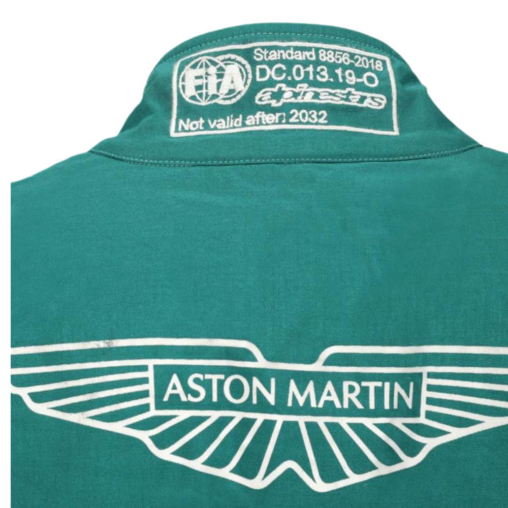 Aston Martin Aramco F1 Team Sebastian Vettel 2022 Formel 1 Rennanzug Replik (Rennen)