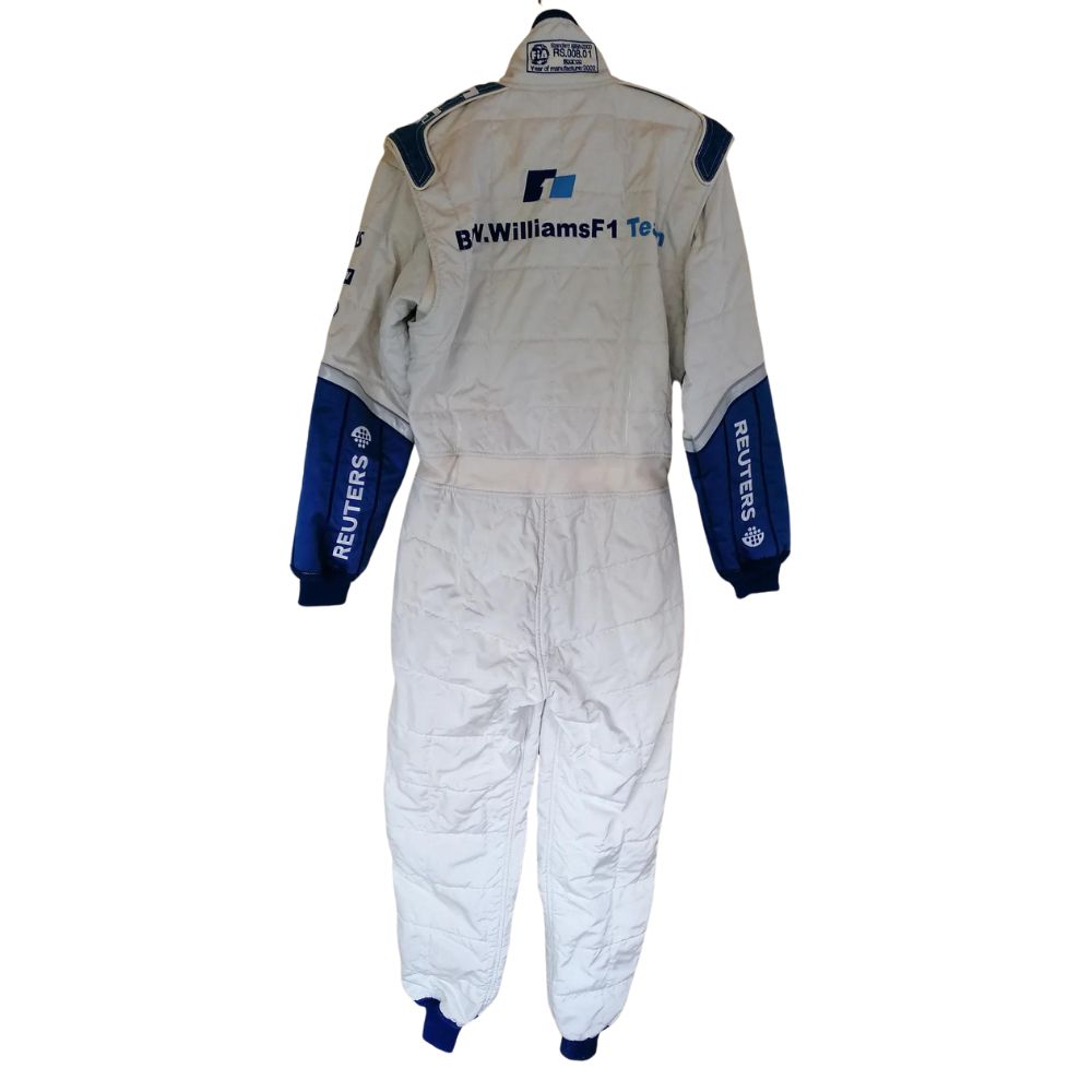 Williams Racing Formel 1 Rennanzug Replik (Ralf Schumacher Rennen 2002er)