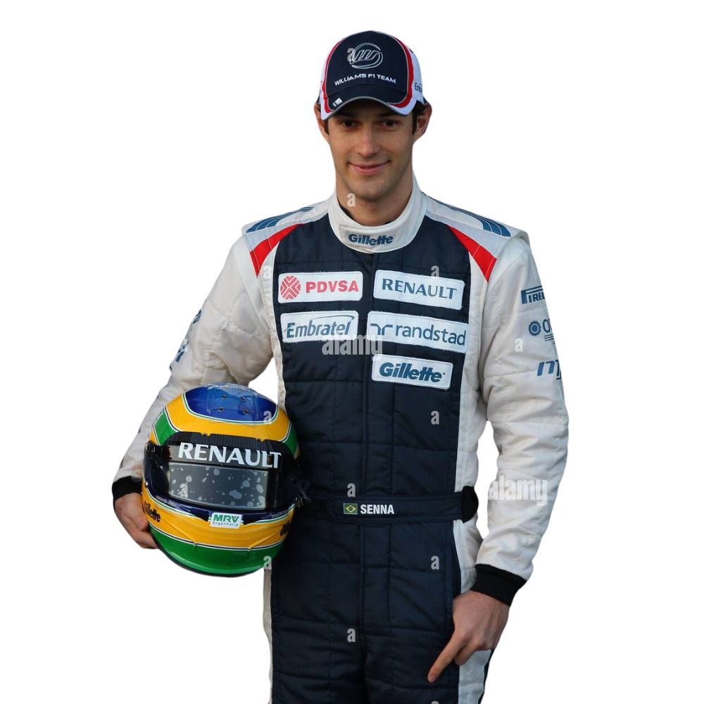 Williams Racing 2012 Formel 1 Rennanzug Replik (Bruno Senna)