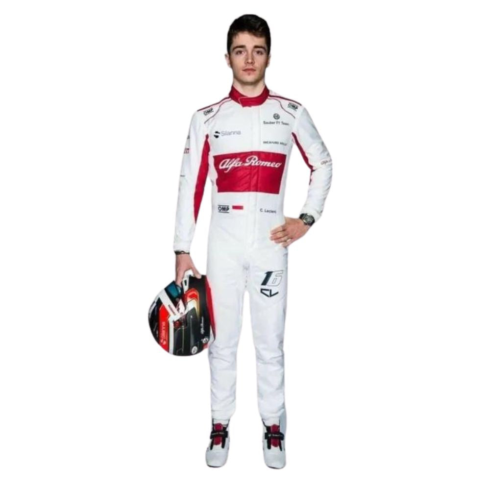 Alfa Romeo Charles Leclerc 2018 Formel-1-Rennanzug-Replika