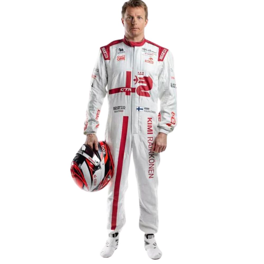 Alfa Romeo F1 Team Kimi Räikkönen 2021 Formel-1-Rennanzug Replik (Race Kimi Räikkönen)