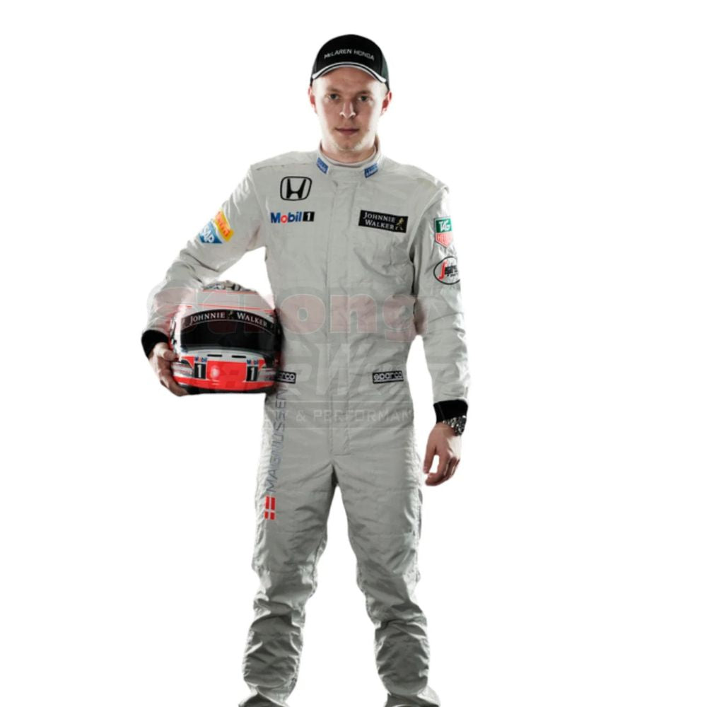 Kevin Magnussen 2015 Formel 1 Rennanzug Replik