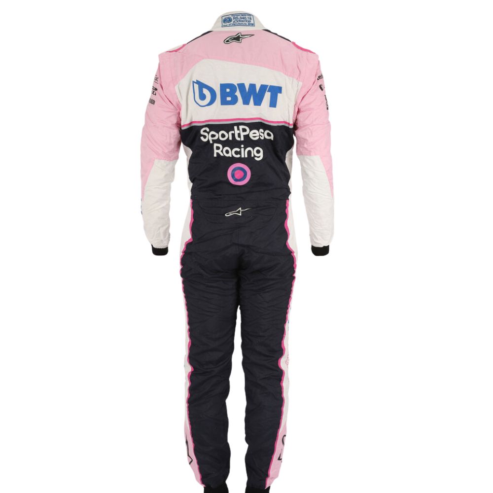 Lance Stroll 2019 Formula 1 Racing Suit Replica (Race Point)