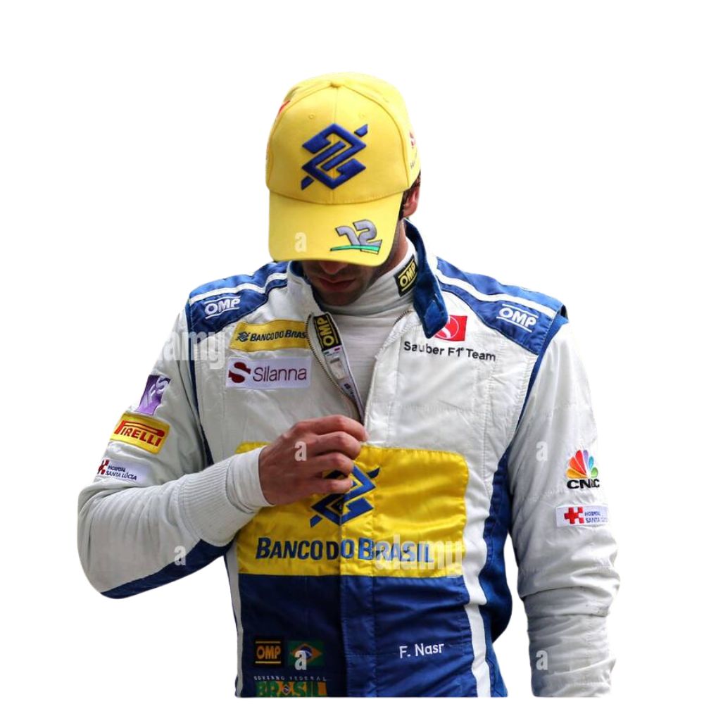 Stake F1 Team Kick Sauber 2016 Formula 1 Racing Suit Replica (Formual 1 Felipe Nasr)