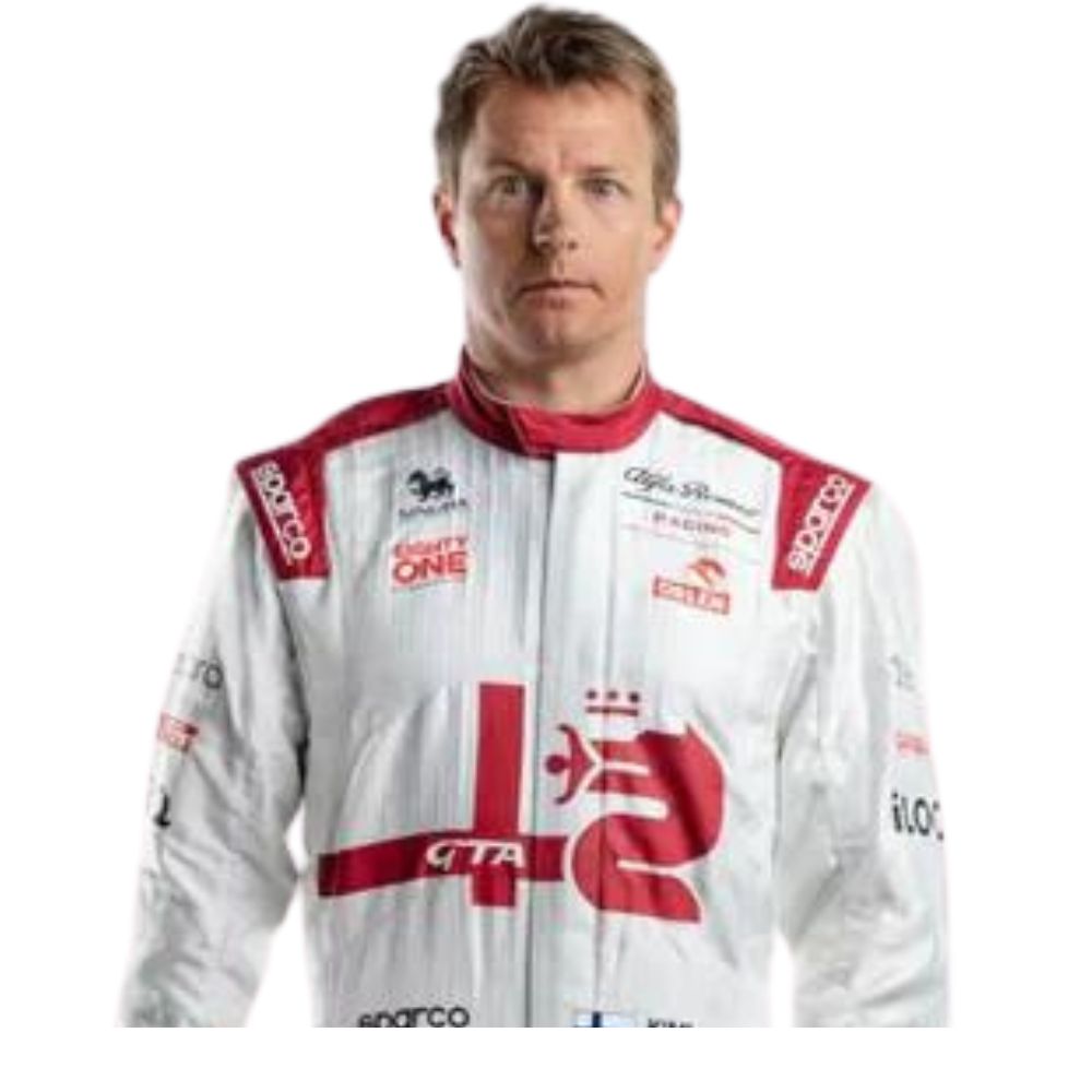 Alfa Romeo F1 Team Kimi Räikkönen 2021 Formel-1-Rennanzug Replik (Race Kimi Räikkönen)