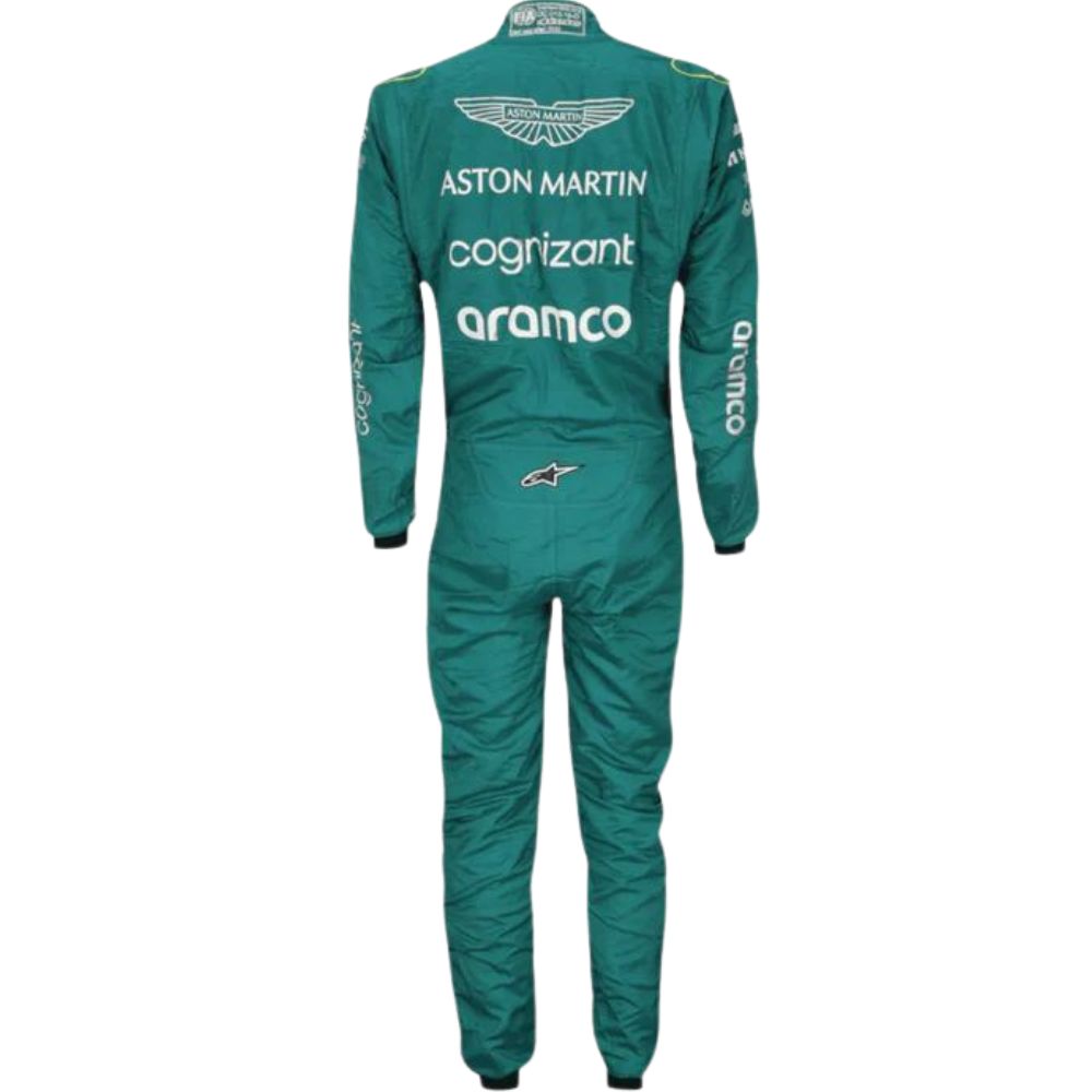 Aston Martin Aramco F1 Team Lance Stroll 2022 Formel 1 Rennanzug Replik (Rennen)