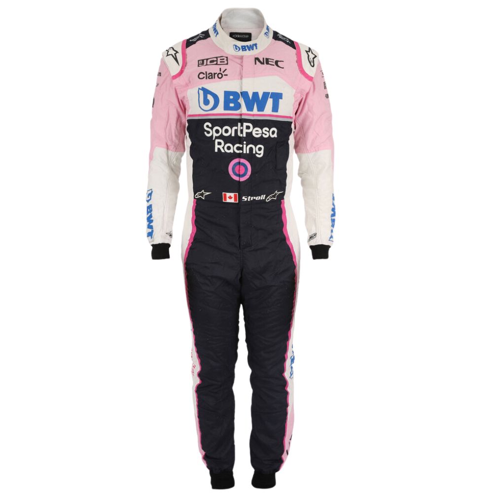 Lance Stroll 2019 Formula 1 Racing Suit Replica (Race Point)