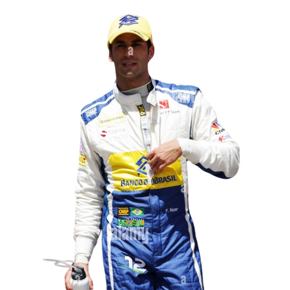 Stake F1 Team Kick Sauber 2016 Formula 1 Racing Suit Replica (Formual 1 Felipe Nasr)