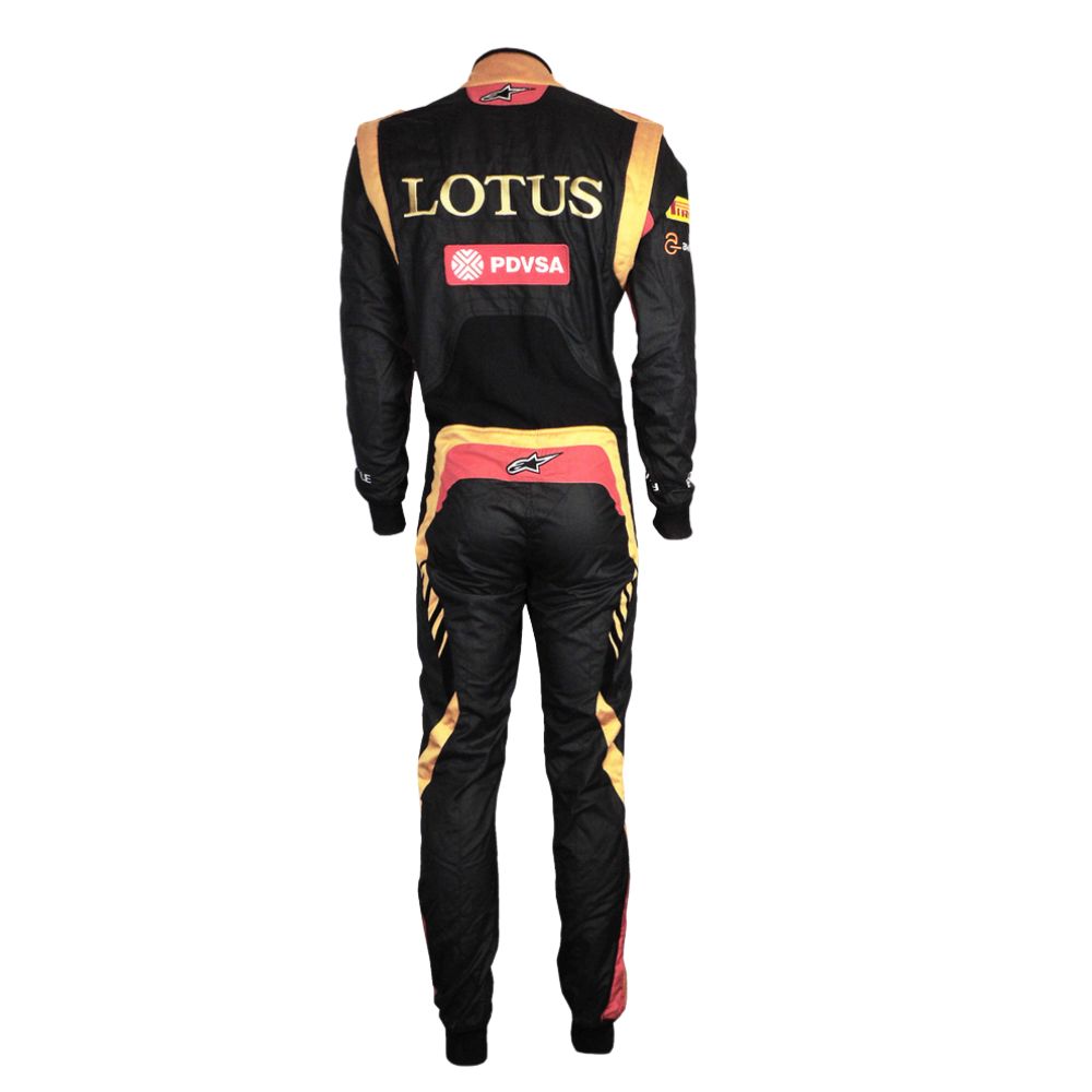 Formel 1 Rennoverall-Replika 2014 (Team Pastor Maldonado Lotus)