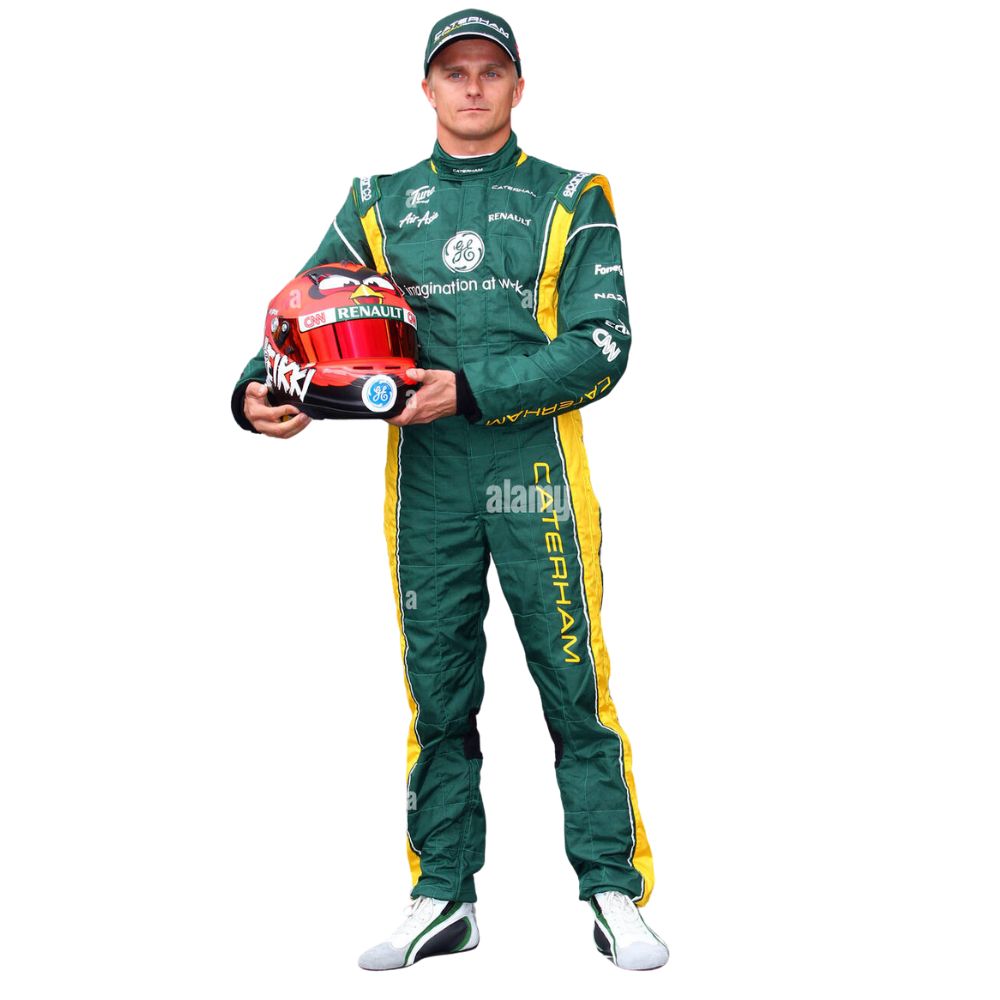 2012 Formula 1 Racing Suit Replica (Heikki Kovalainen Caterham)