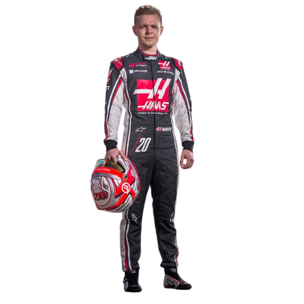 Haas F1 Team Kevin Magnussen 2017 Formel 1 Rennoverall Replik