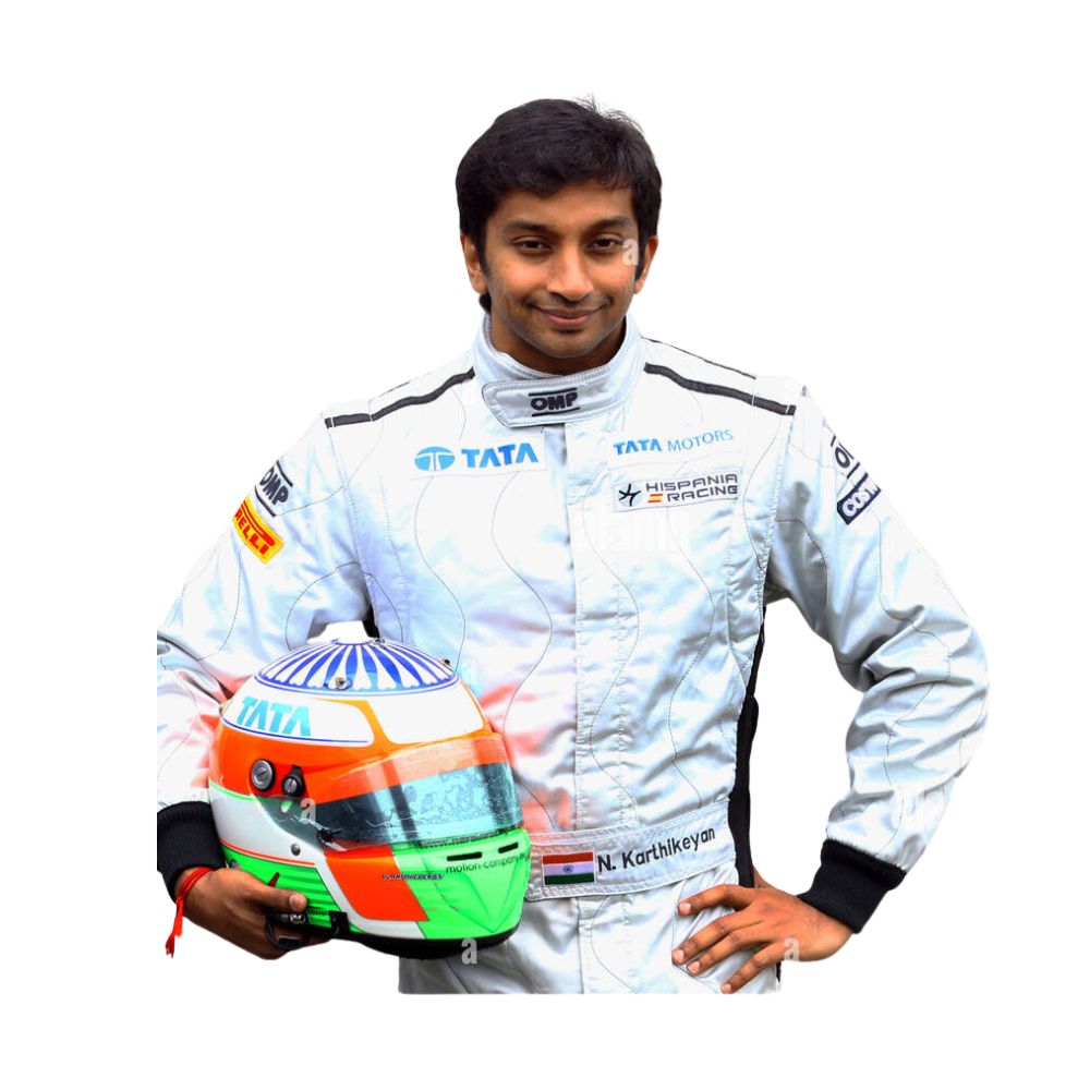 Formel 1 Rennoverall Replik (Narain Karthikeyan HRT 2011)