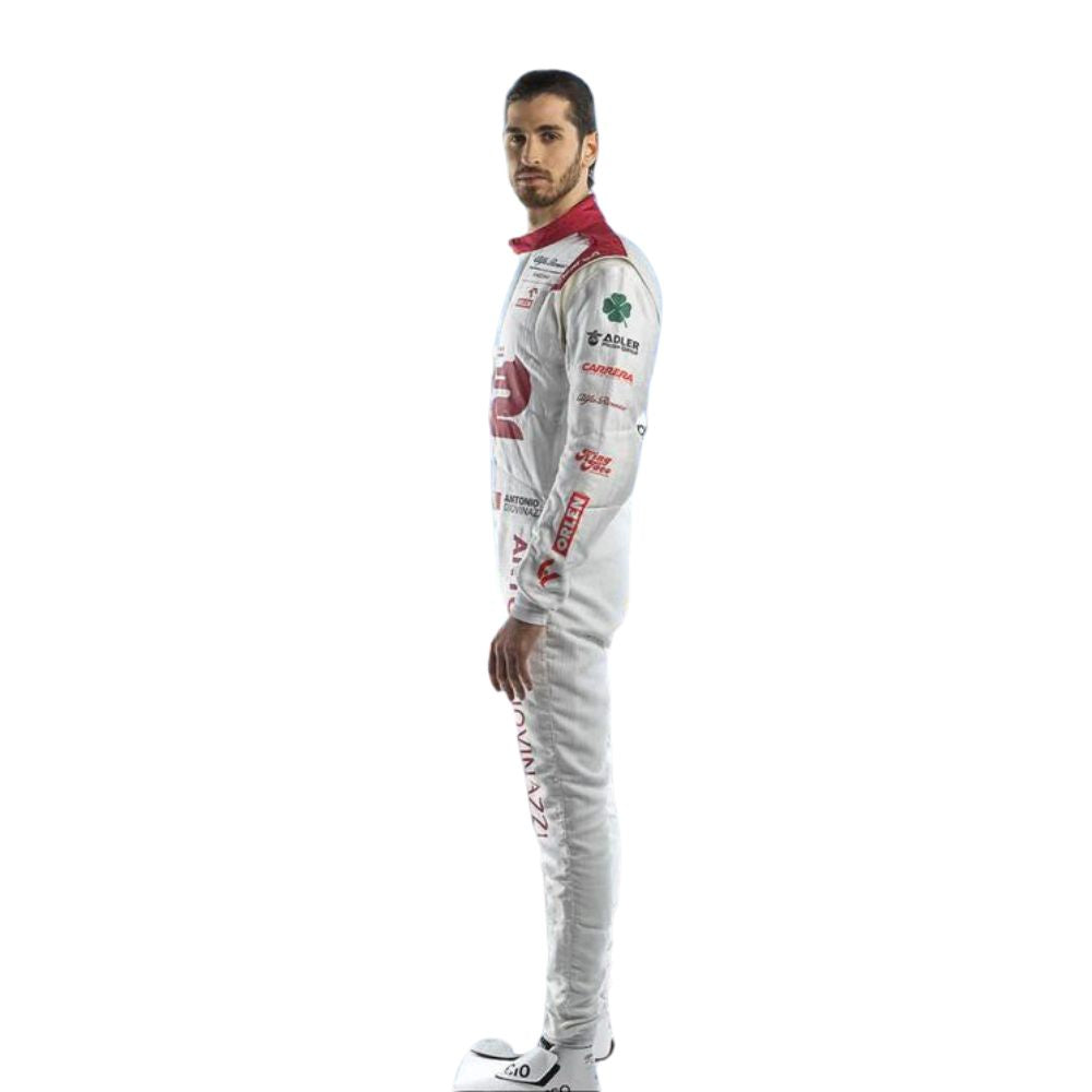 Alfa Romeo F1 Team 2021 Formel 1 Rennanzug Replik (Rennanzug Antonio Giovinazzi)