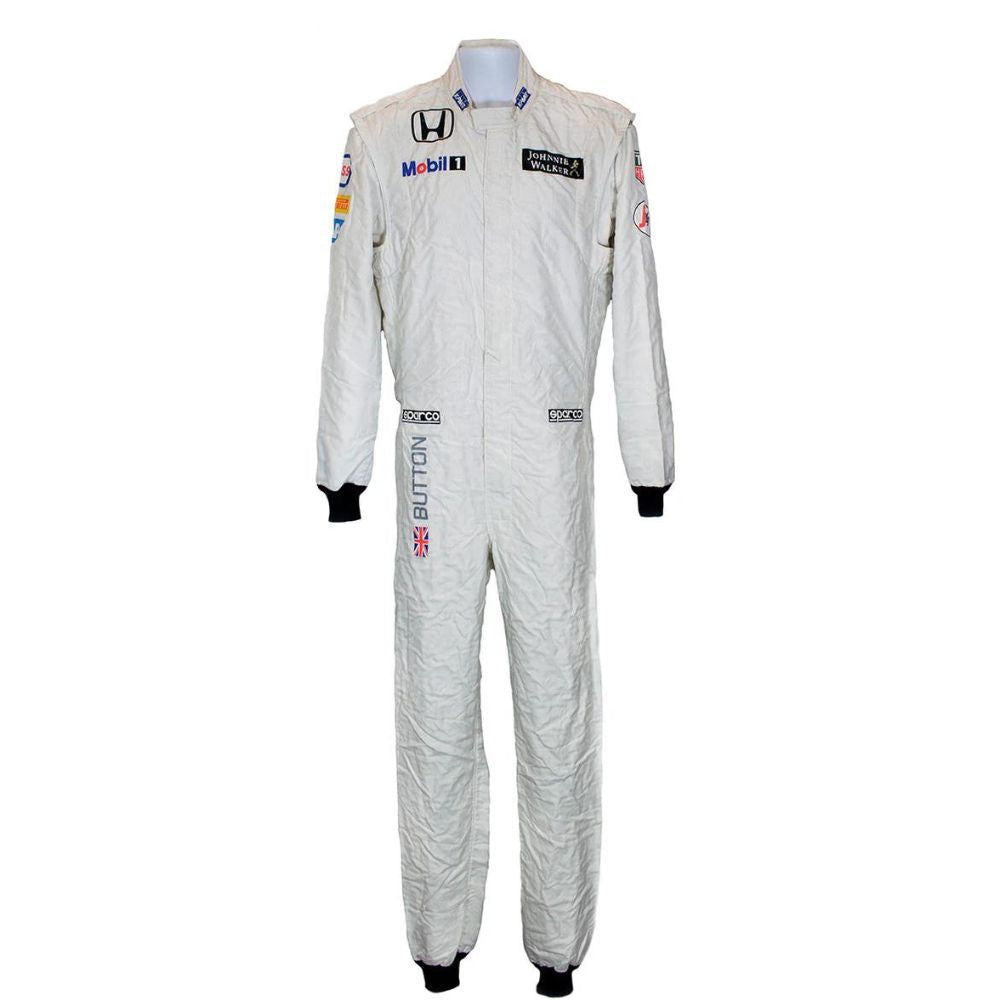 2015 Formel 1 Rennanzug-Replika (Jenson Button)