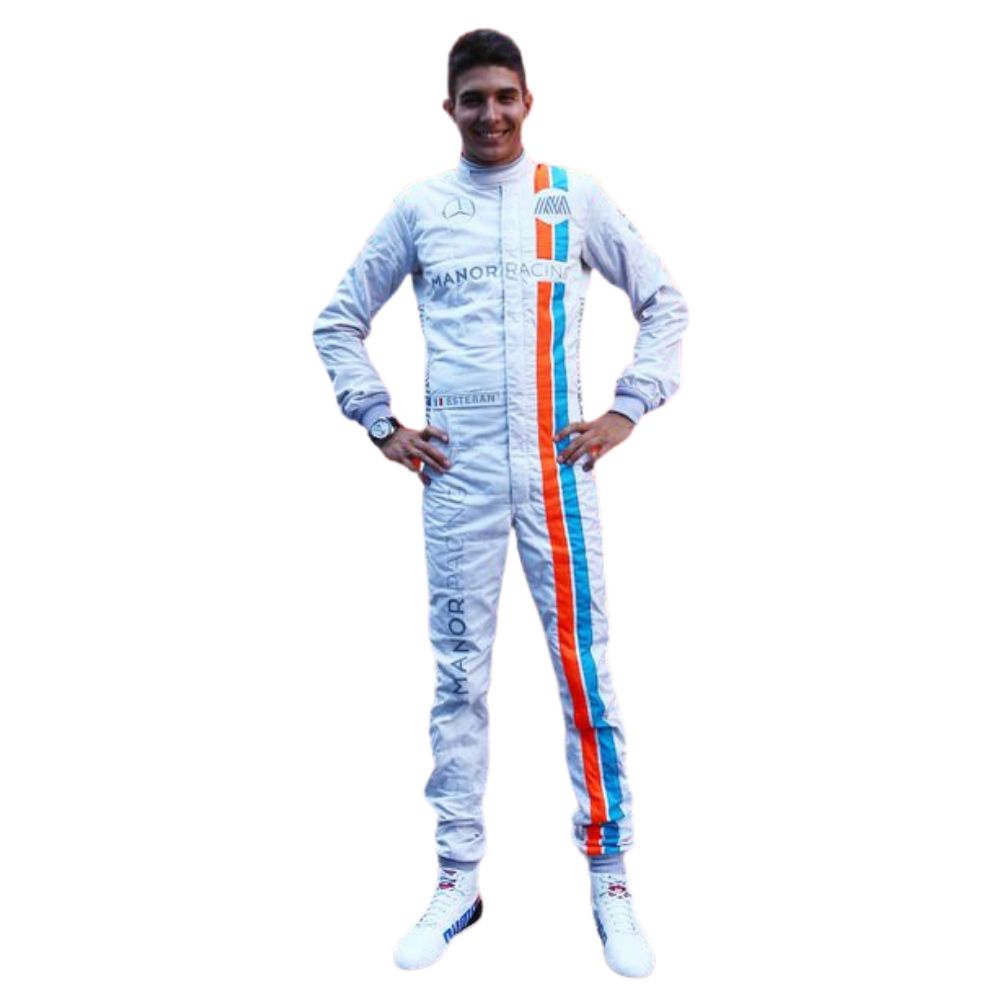 Esteban Ocon 2016 Formel 1 Rennanzug Replik (Formel 1 Manor)