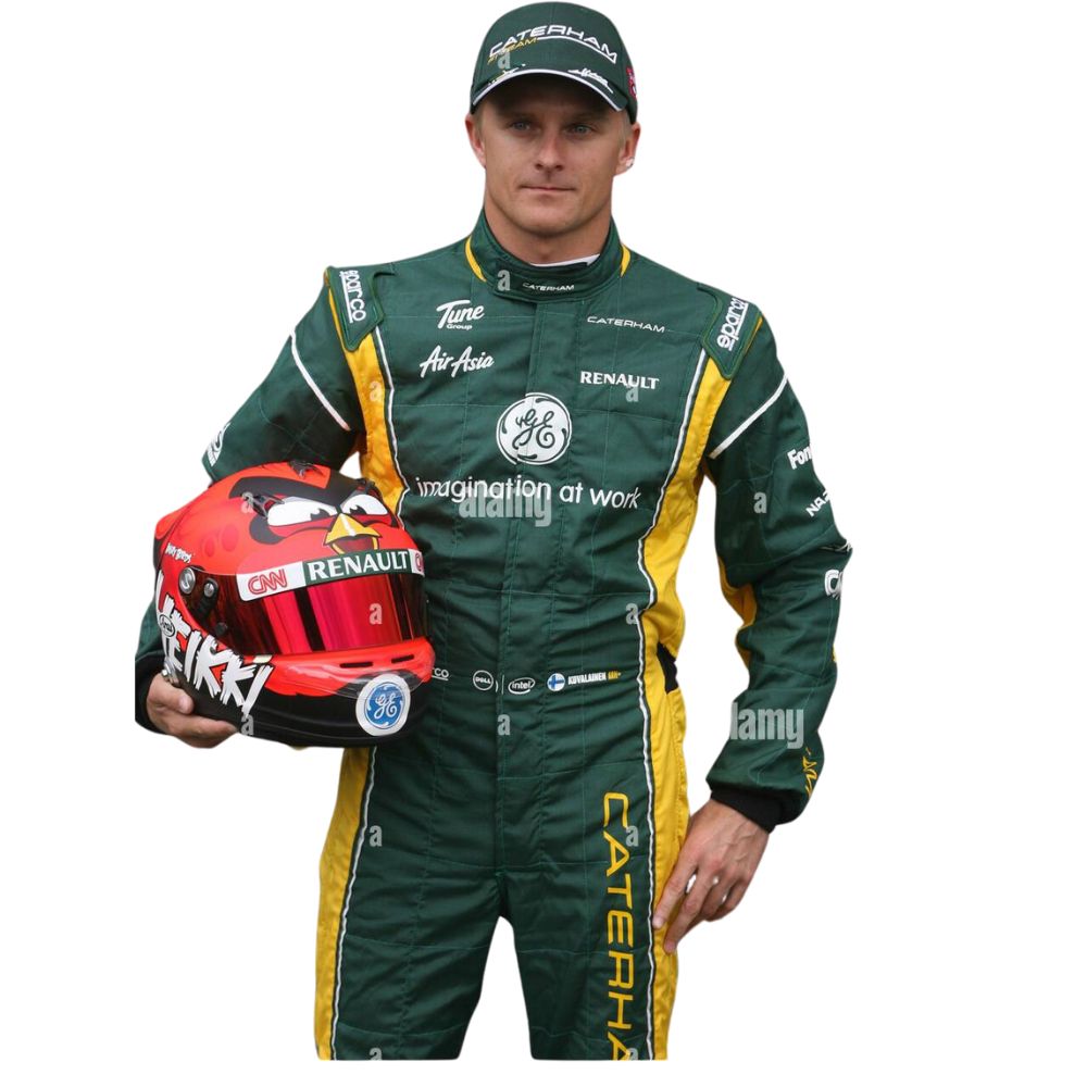 2012 Formula 1 Racing Suit Replica (Heikki Kovalainen Caterham)