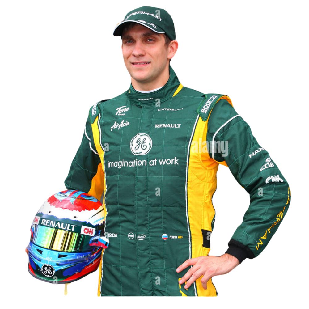Formel-1-Rennanzug-Replik 2012 (Vitaly Petrov Caterham)