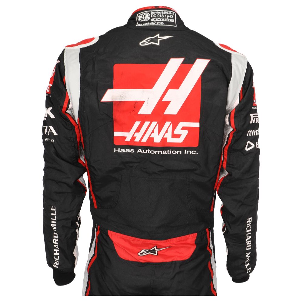 Haas F1 Team 2020 Formel 1 Rennanzug Replik (Romain Grosjean)