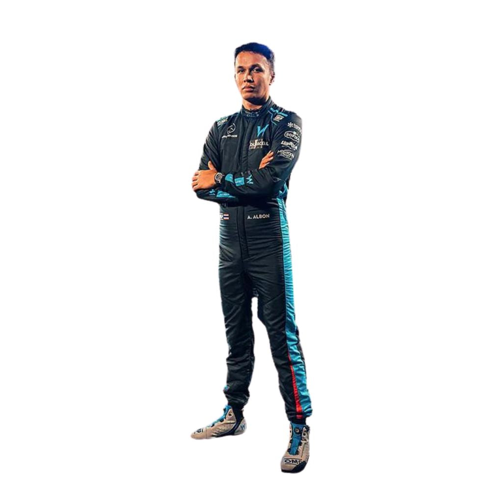 Williams Racing Alex Albon 2022 Formel 1 Rennanzug Replik (Rennen)