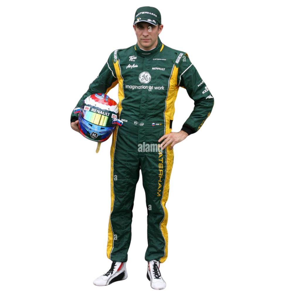 Formel-1-Rennanzug-Replik 2012 (Vitaly Petrov Caterham)