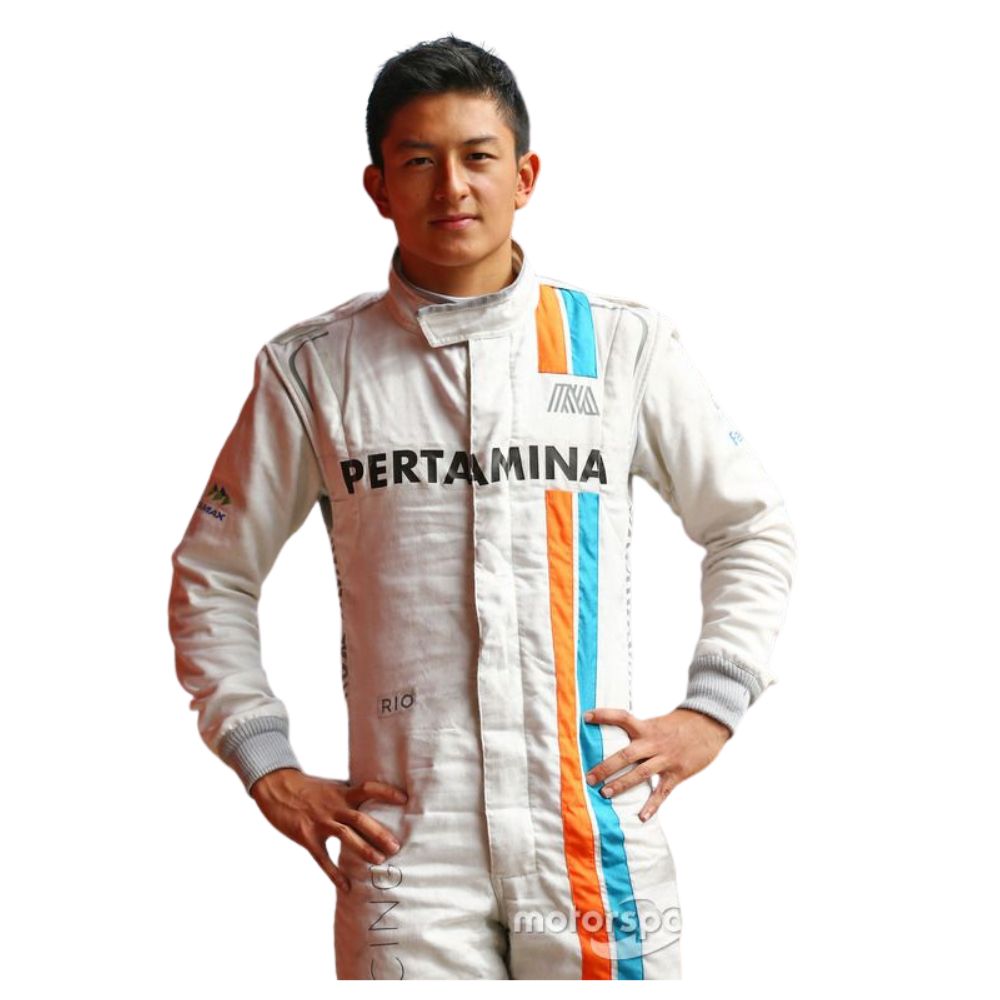 2016 Formel 1 Rennanzug-Replika (Formel 1 Rio Haryanto Manor)