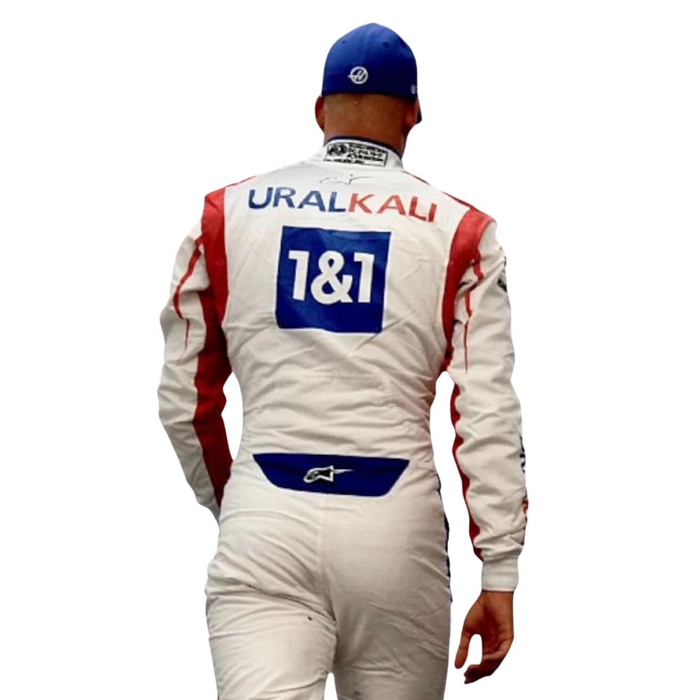 Haas F1 Team Mick Schumacher 2021 Formel 1 Rennanzug Replik (Rennen)