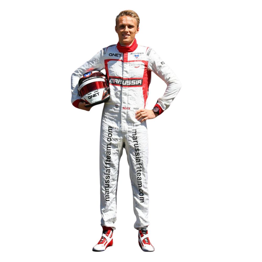 2014 Formel 1 Rennanzug Replik (Team Max Chilton Marussia)
