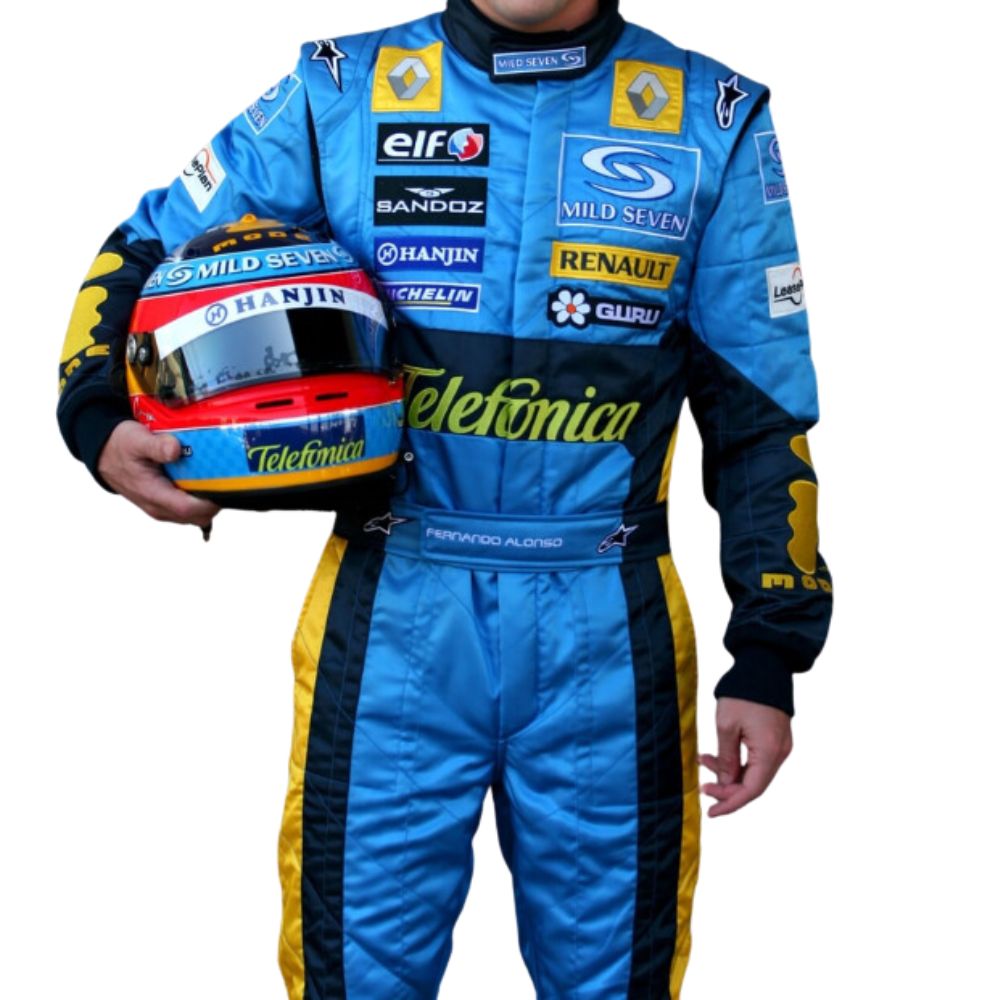Renault F1 Team Fernando Alonso Formula 1 Racing Suit Replica (: Race 2005s)