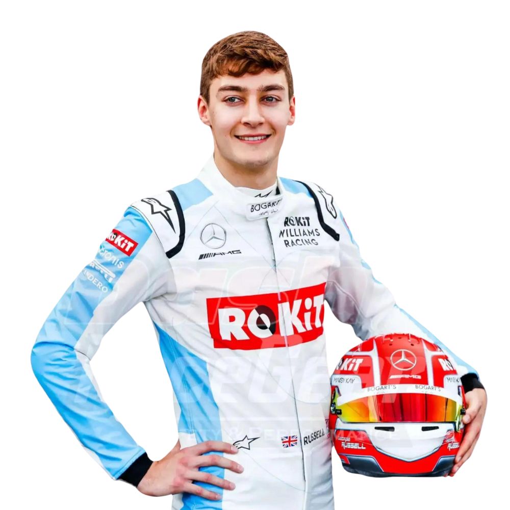 Williams Racing George Russell 2020 Formel 1 Rennanzug Replika