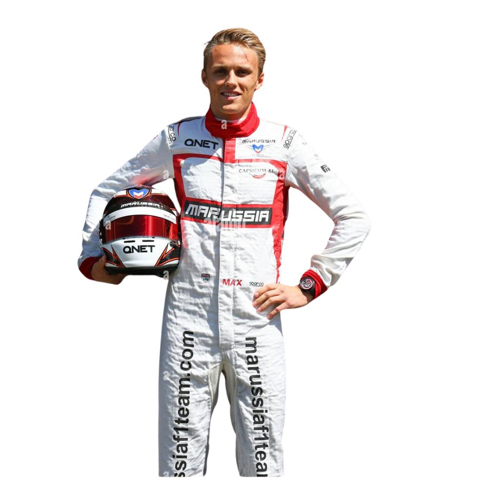 2014 Formel 1 Rennanzug Replik (Team Max Chilton Marussia)