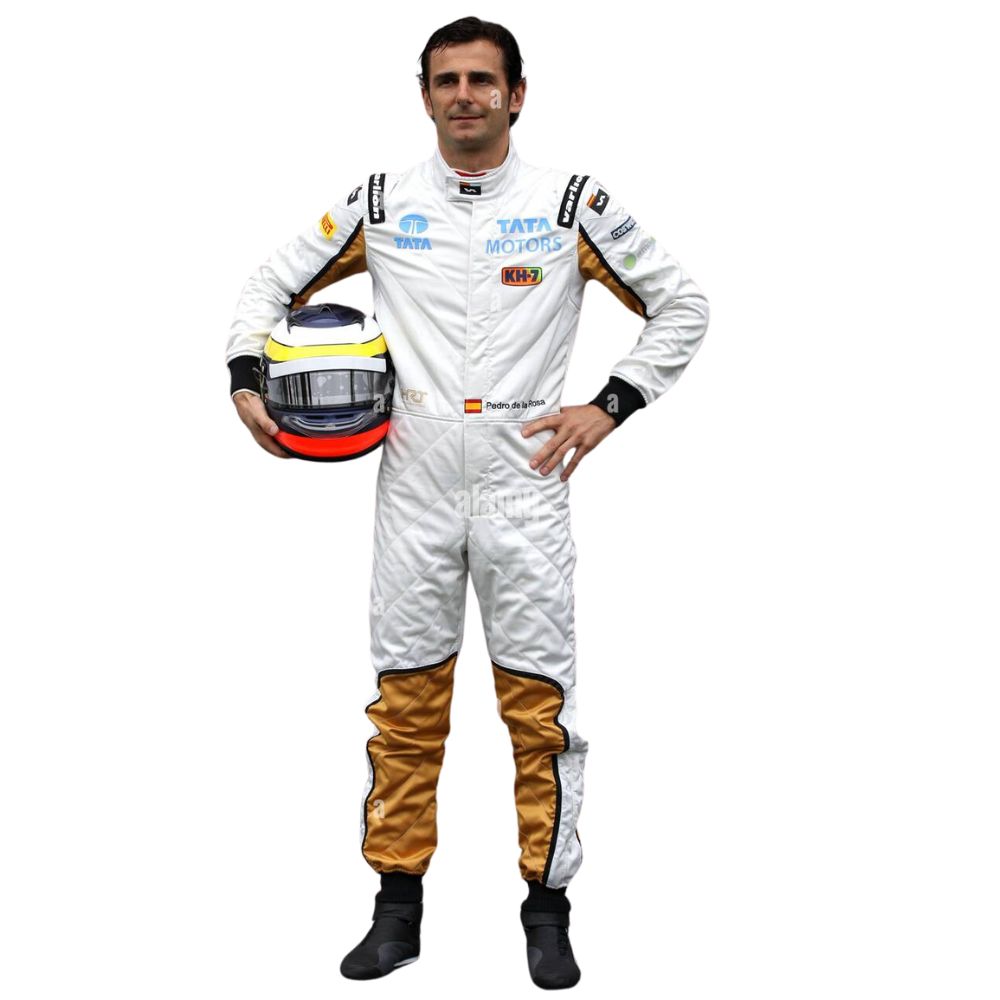 Formel-1-Rennanzug-Replika 2012 (Pedro de la Rosa HRT)