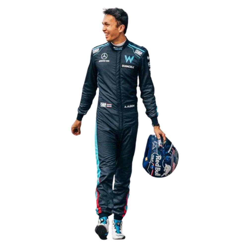 Williams Racing Alex Albon 2022 Formel 1 Rennanzug Replik (Rennen)