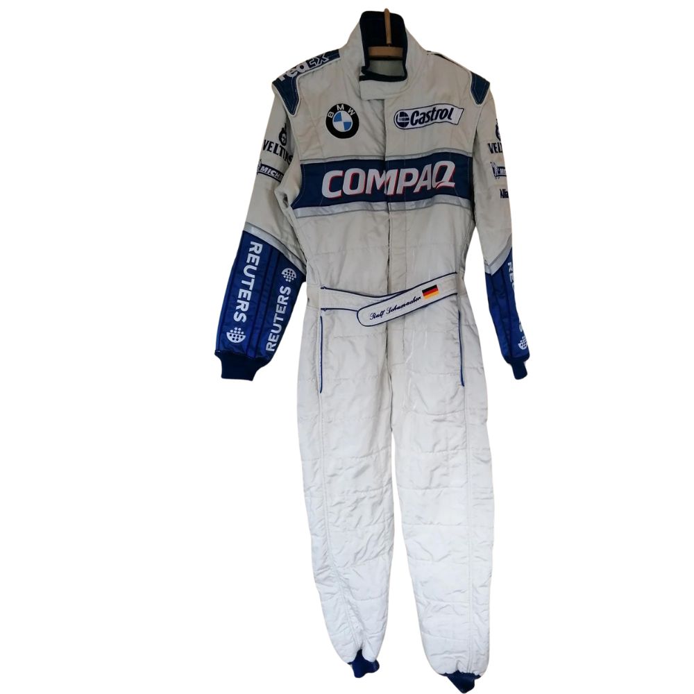 Williams Racing Formel 1 Rennanzug Replik (Ralf Schumacher Rennen 2002er)