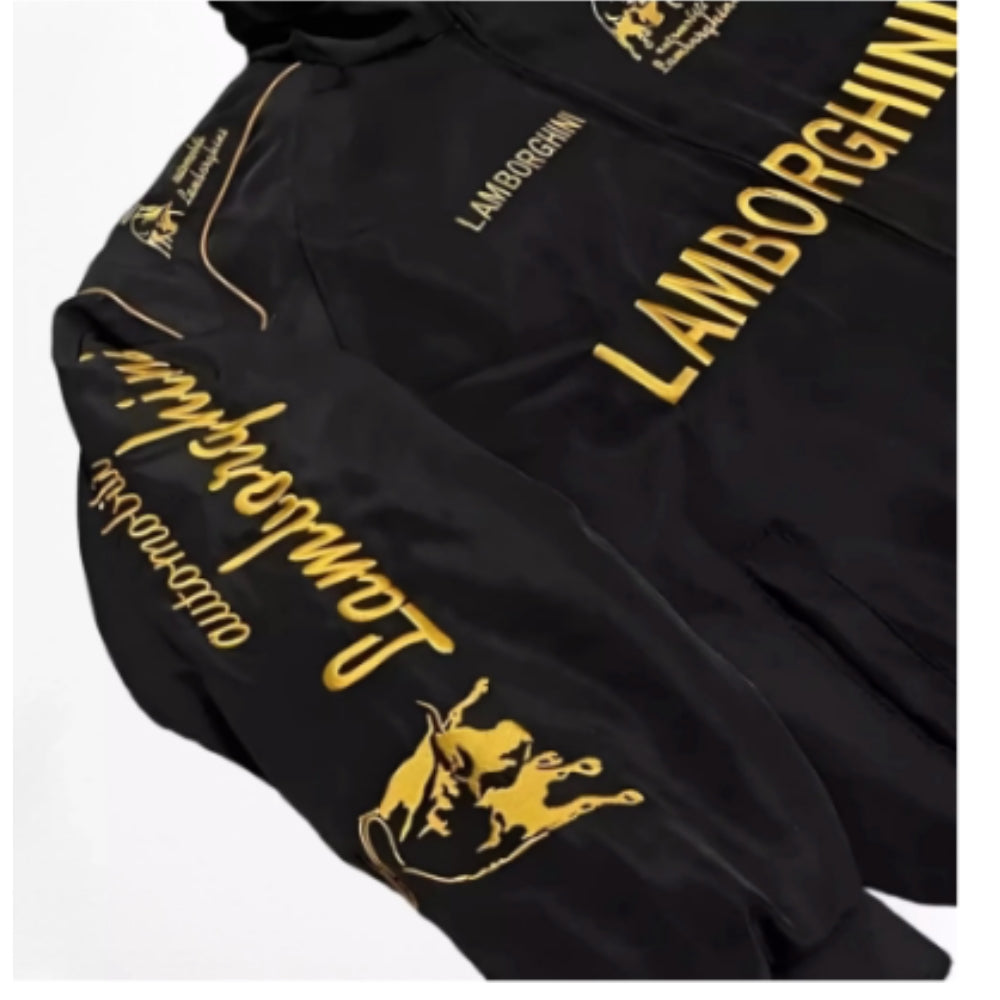 Lamborghini Squadra Corse Formula 1 Vintage Racing Jacket
