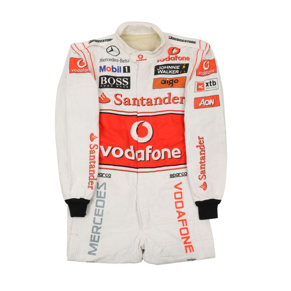 Mercedes-AMG Petronas F1 Team Lewis Hamilton Formel-1-Rennanzug-Replika (2010er Rennen)