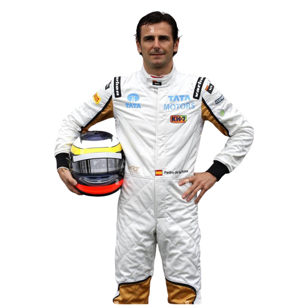 2012 Formula 1 Racing Suit Replica (Pedro de la Rosa HRT)