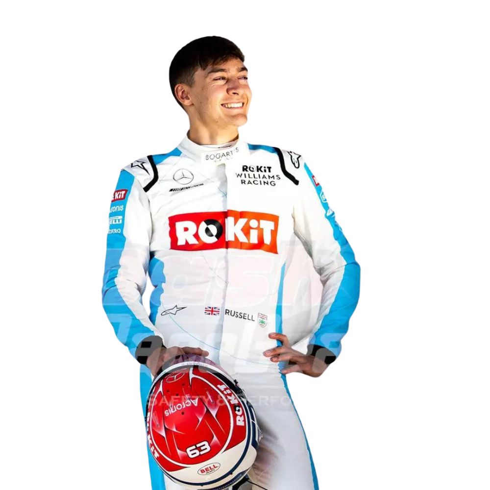 Williams Racing George Russell 2020 Formel 1 Rennanzug Replika