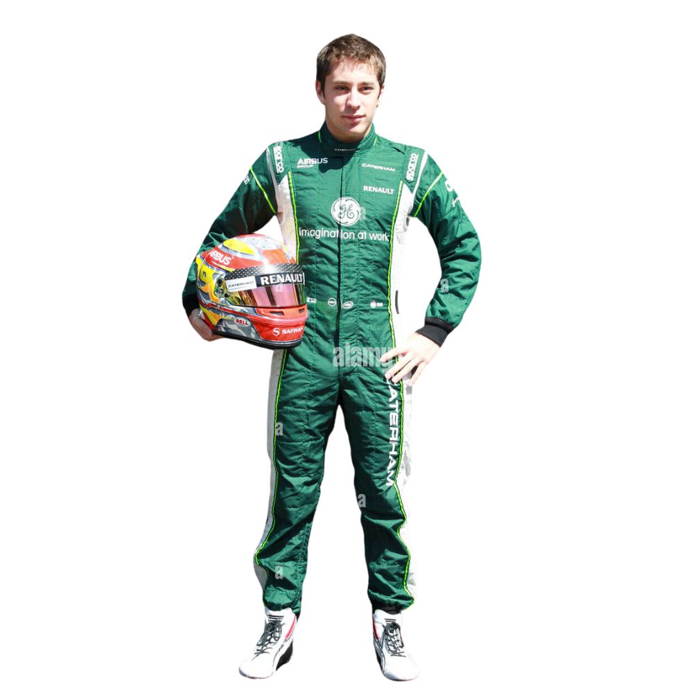 2014 Formel-1-Rennanzug-Replika (Team Marcus Ericsson Caterham)