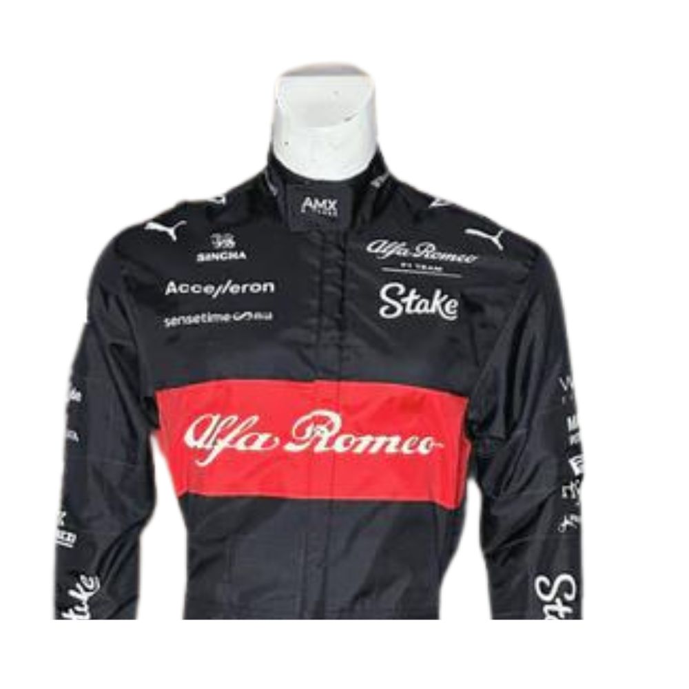 Alfa Romeo F1 Team Zhou Guanyu 2023 Formel 1 Rennanzug Replika