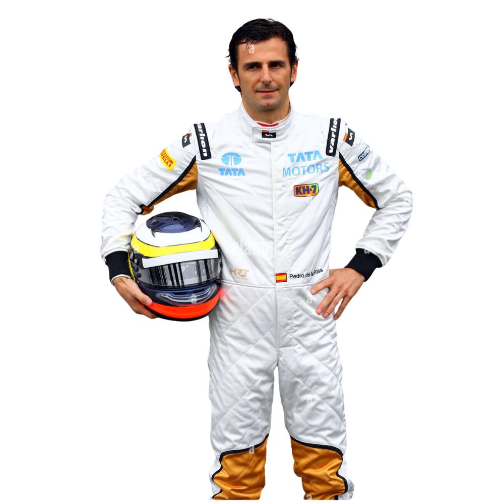 2012 Formula 1 Racing Suit Replica (Pedro de la Rosa HRT)