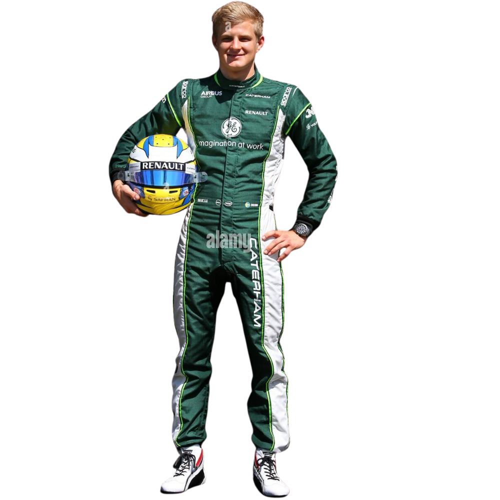 2014 Formel-1-Rennanzug-Replika (Team Marcus Ericsson Caterham)