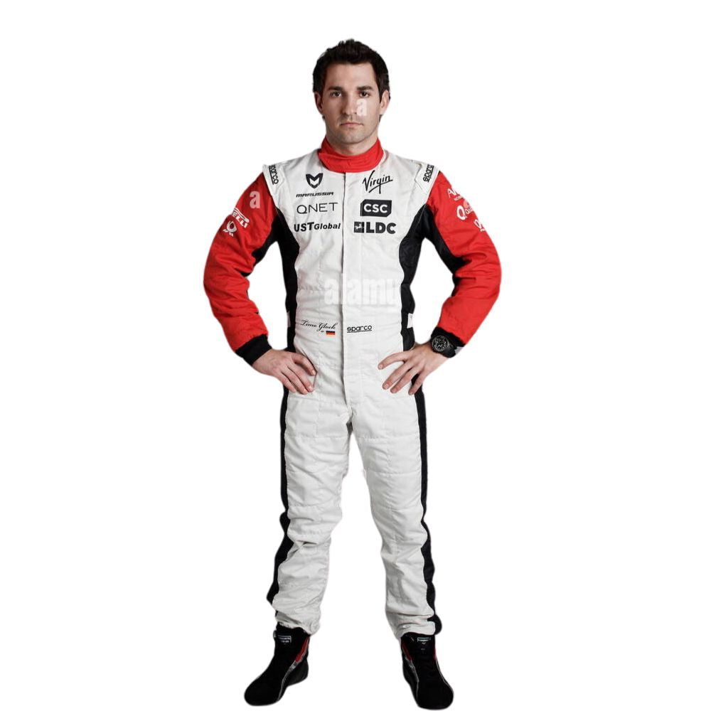 Formel-1-Rennanzug-Replik (Timo Glock Virgin 2011)