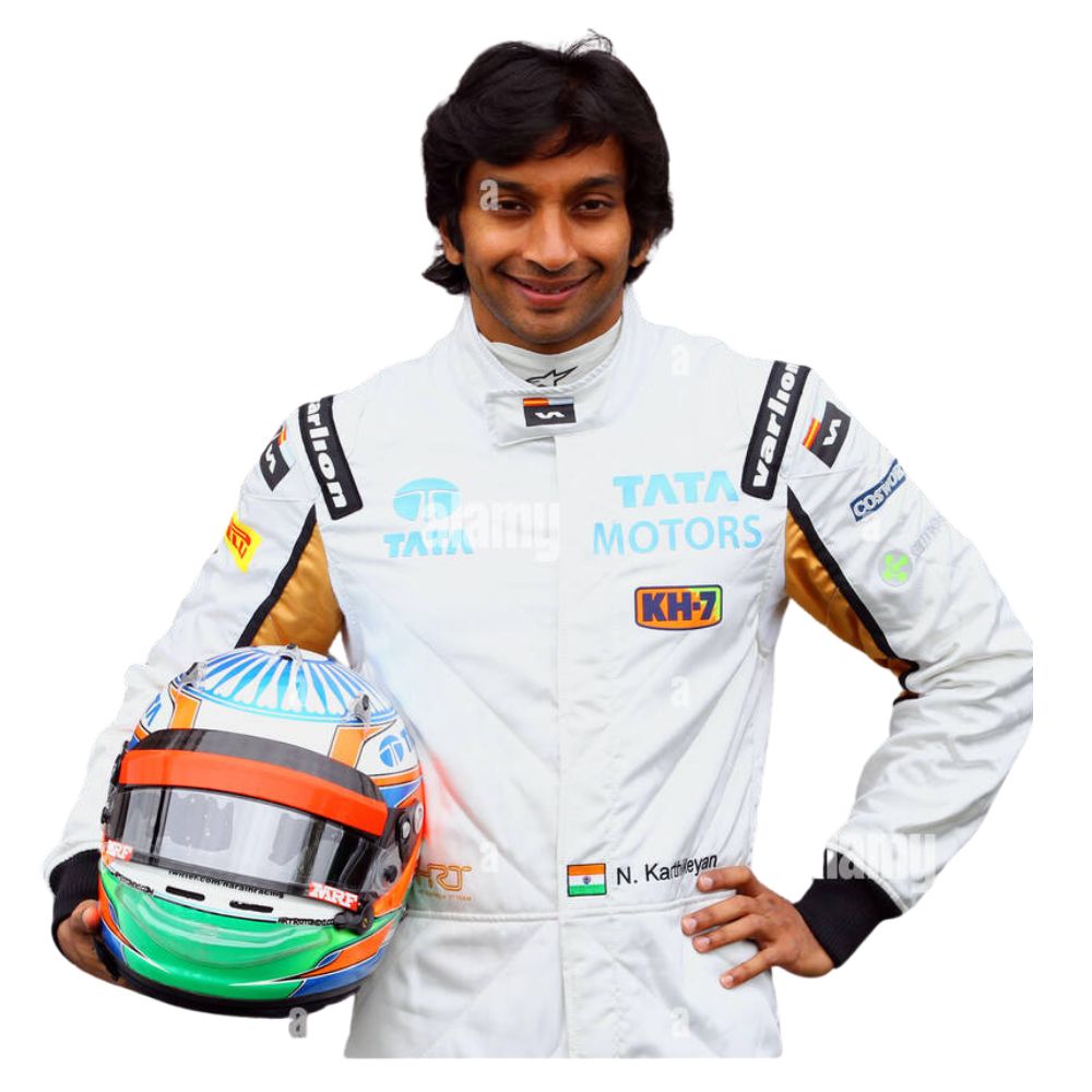 2012 Formel 1 Rennoverall Replik (Narain Karthikeyan HRT)