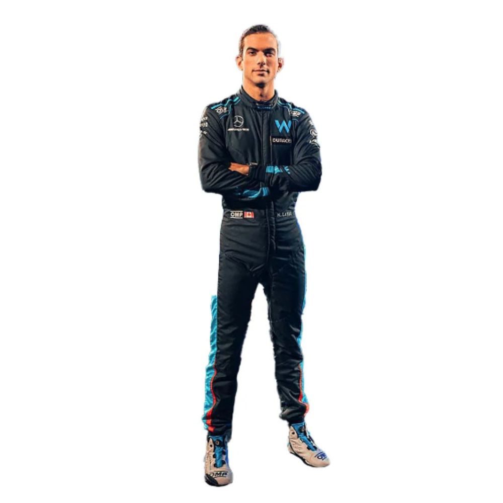 Williams Racing Nicholas Latifi 2022 Formel 1 Rennanzug Replik (Rennen)