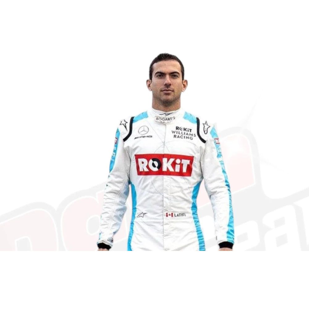 Williams Racing Nicholas Latifi 2020 Formel 1 Rennanzug Replik