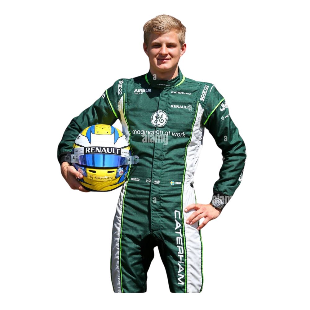 2014 Formel-1-Rennanzug-Replika (Team Marcus Ericsson Caterham)
